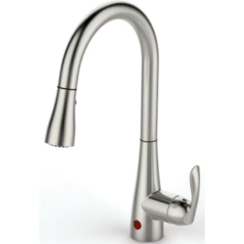 BioBidet® Pull-Down Kitchen Faucet With Motion Sensor, Brushed Nickel