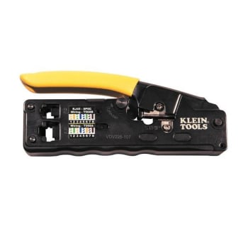 Image for Klein Tools® Compact Ratcheting Modular Crimper from HD Supply