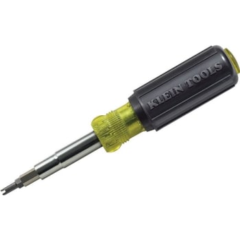Image for Klein Tools® 11-In-1 Screwdriver/Nut Driver With Schrader Valve Bit from HD Supply