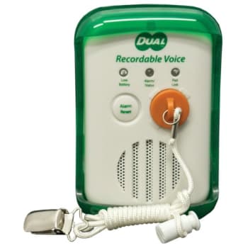 Smart Caregiver Dual Pull-String And Bed-Exit Recordable Voice Monitor