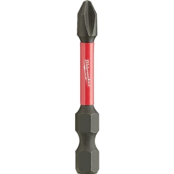Image for Milwaukee® Shockwave™ 2" Impact Phillips #2 Power Bit, Package Of 5 from HD Supply