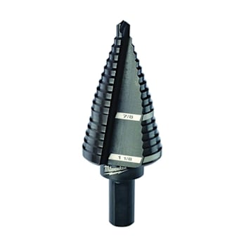 Milwaukee® #9 Step Drill Bit, 7/8" And 1-1/8"
