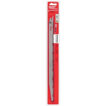 Image for Milwaukee® 12" Pruning Sawzall® Blade, 4-5 Tpi from HD Supply