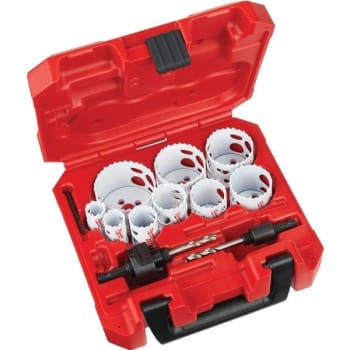 Milwaukee 13-Piece General Purpose Hole Dozer Hole Saw Kit
