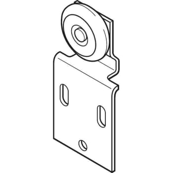 Image for 3/4" Wheel Front Wardrobe Roller, 3/4" Wheel Package Of 2 from HD Supply