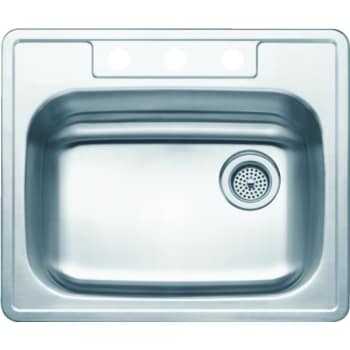 Seasons® 25 x 22 x 6 in. Top Mount Kitchen Sink (Stainless)
