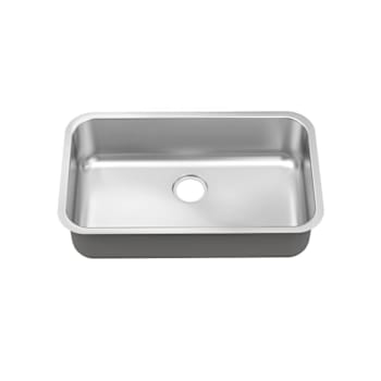 Seasons® 30w X 18l X 8"D Single-Bowl Undermount Stainless Steel Kitchen Sink