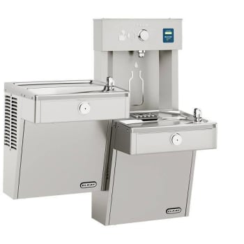 Image for Elkay® Ezh2o® Bottle Filling Station And Bi-Level Cooler, Filtered, 8 Gph, Ss from HD Supply