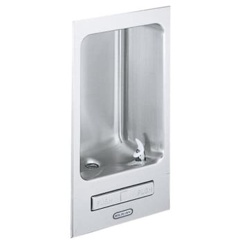 Elkay® Fountain, Wall Mount, Fully Recessed, Nonrefrigerated, Stainless Steel