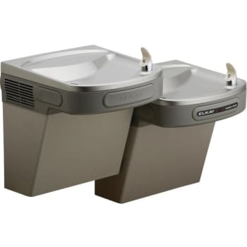 Image for Elkay® Cooler, Wall Mnt, Bi-Level, Ada, Hands-Free, Nonfiltered, 8 Gph, Lt Gray from HD Supply