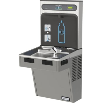 Image for Halsey Taylor® Bottle Filling Station And Ada Cooler, Filtered, 8gph, Platinum from HD Supply