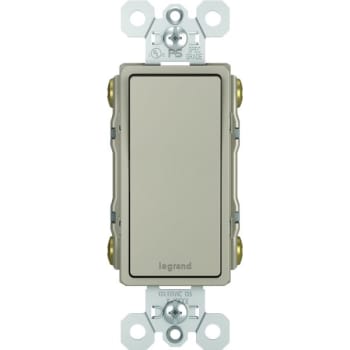 Image for Legrand Radiant 15 Amp 120 Volt 1-Pole/4-Way Rocker Light Switch (Nickel) from HD Supply