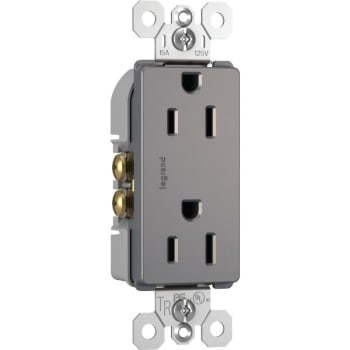 Image for Legrand® Radiant 15 Amp Duplex Standard Outlet (Nickel) from HD Supply