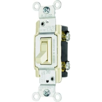Image for Legrand 15 Amp 120 Volt 3-Way CO/ALR Toggle Light Switch (Ivory) from HD Supply
