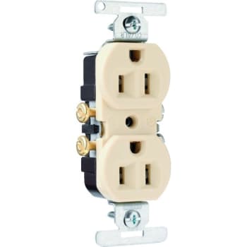 Image for Legrand® 15 Amp Double Pole Duplex Co/alr Standard Outlet (Ivory) from HD Supply