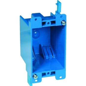 Image for Carlon 1-Gang Old Work Pvc Switch/outlet Electrical Box (Blue) from HD Supply