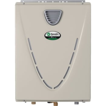 A. O. Smith® Outdoor Condensing High Efficiency 199k Btu LP Tankless Water Heater