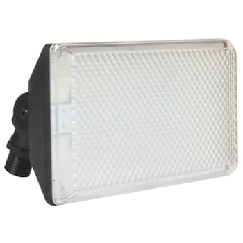 Shield Security 7-7/8 In. Outdoor Led 28w Flood Light, 5000k (Black)