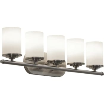 Image for Seasons® 29-1/2 In. Led Waterford 5-Light Vanity Fixture, 2700k (Satin Nickel) from HD Supply