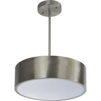 Image for Liteco 14 In. 1-Light Pendant Fixture (Brushed Nickel) from HD Supply
