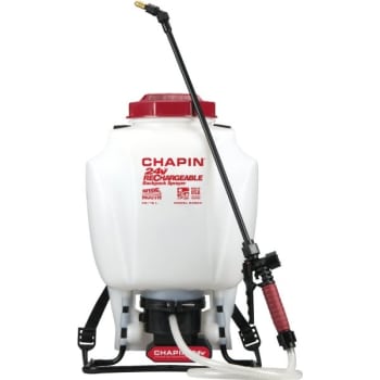 Image for Chapin® 4 Gallon 24 Volt Rechargeable Backpack Sprayer from HD Supply