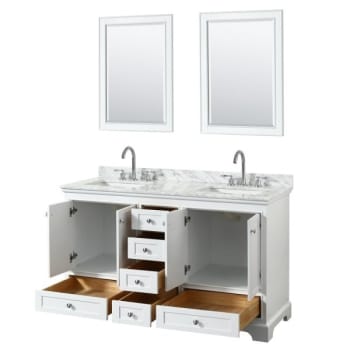 Image for Wyndham Deborah 60 In Double Bath Vanity W/ Mirror from HD Supply