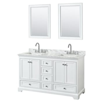 Image for Wyndham Deborah 60 In Double Bath Vanity W/ Mirror from HD Supply