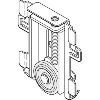 Image for Mirror Door Bottom Roller Package Of 2 from HD Supply