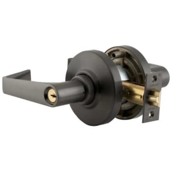 Image for Schlage® Al Series Cylindrical Lockset, Bronze, Saturn, Non-Handed, C Keyway from HD Supply