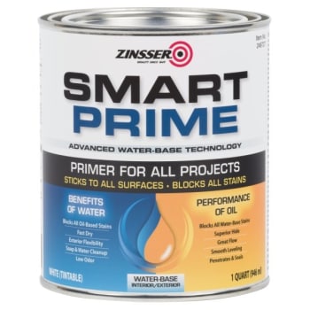 Image for Zinsser® Smart Prime Universal Water-Based Primer, Case Of 6 from HD Supply