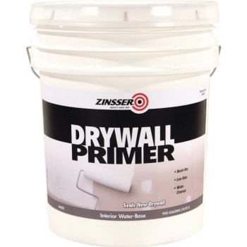 Image for Zinsser 5 Gal Drywall Primer Sealer Flat White 1pk from HD Supply