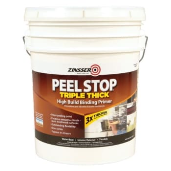 Image for Zinsser 5 Gal Peel Stop Triple Thick Binding Primer Flat White 1PK from HD Supply