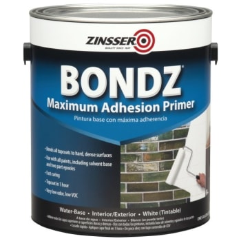 Image for Zinsser BONDZ 1 G. Adhesion Primer (White) (2-Case) from HD Supply