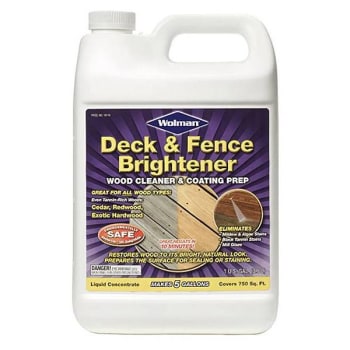 Image for Rust-Oleum Wolman 1 Gal Deck And Fence Brightner, Case Of 4 from HD Supply
