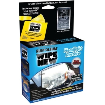 Image for Rust-Oleum Wipe New 0.34 Oz Gloss Headlight Restore, Package of 6 from HD Supply