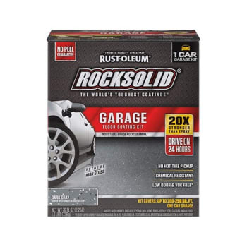 Image for Rust-Oleum Rocksolid 76 Oz Gray 1 Car Garage Floor Coating Kit from HD Supply
