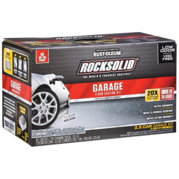 Image for Rust-Oleum RockSolid 152 Oz 2.5 Car Polycuramine Garage Floor Coating Kit from HD Supply