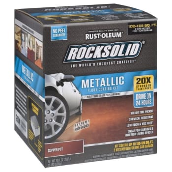 Image for Rust-Oleum 70 Oz Metallic Copper Pot Garage Floor Kit Package Of 2 from HD Supply