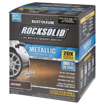 Image for Rust-Oleum 70 Oz Metallic Earth Brown Garage Floor Kit Package Of 2 from HD Supply