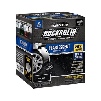 Image for Rust-Oleum 80 Oz Pearlescent Pearl Black Garage Floor Kit from HD Supply
