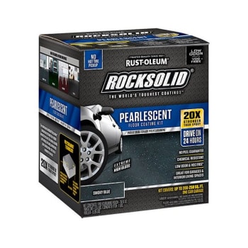 Image for Rust-Oleum 80 Oz Pearlescent Smokey Blue Garage Floor Kit from HD Supply