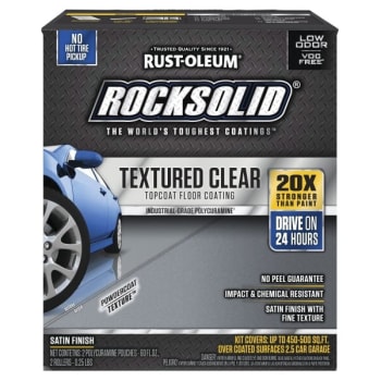 Image for Rust-Oleum RockSolid 120 Oz Textured Clear Top Coat Floors from HD Supply