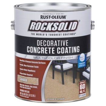 Rust-Oleum 128 Oz Sahara Decorative Concrete Coating Package Of 2