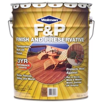 Image for Rust-Oleum Wolman 640 Oz Redwood Exterior Wood Stain Finish and Preservative from HD Supply