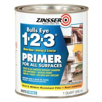 Image for Zinsser Bulls Eye 1-2-3 32 Oz Water-Base Interior/Exterior Primer&Sealer (6-Pack) from HD Supply