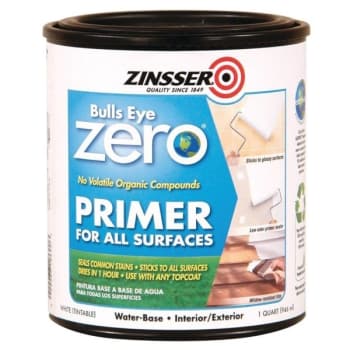 Image for Zinsser Bulls Eye Zero 32 Oz Water-Base Interior/Exterior Primer & Sealer (6-Pack) from HD Supply