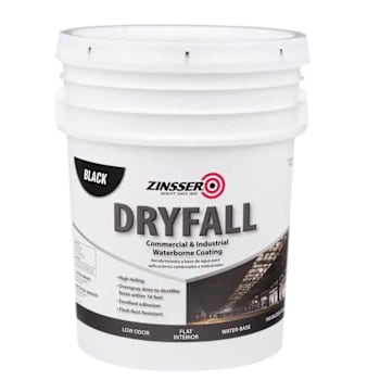 Zinsser 640 Oz Waterborne Dry Fall Black Coating