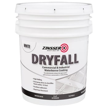 Image for Zinsser 640 Oz Waterborne Dry Fall Black Coating from HD Supply