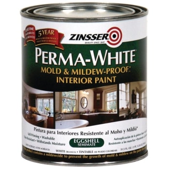 Image for Zinsser 1 Qt Perma-White Mold & Mildew-Proof Interior Paint Eggshell White (6-Pack) from HD Supply