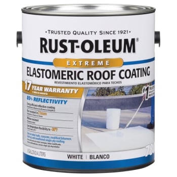 Image for Rust-Oleum 115.2 Oz 17-Year Elastomeric Roof Coating Package Of 2 from HD Supply